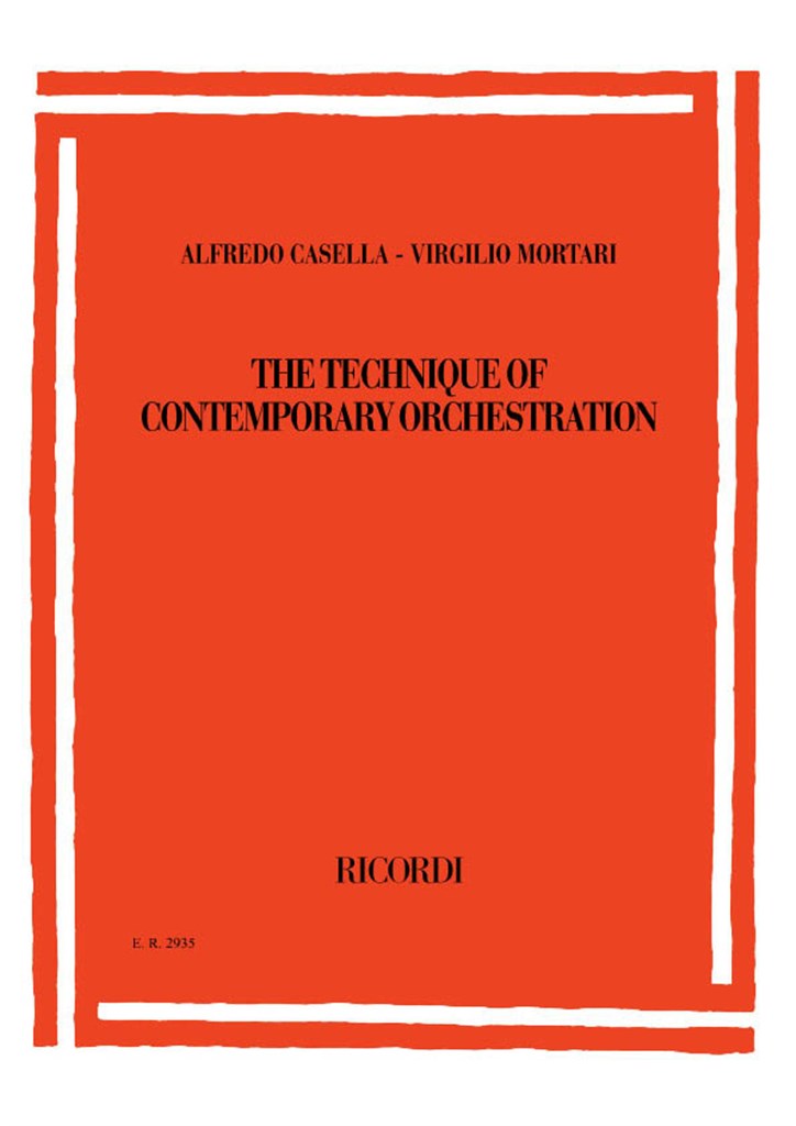 The Technique Of Contemporary Orchestration